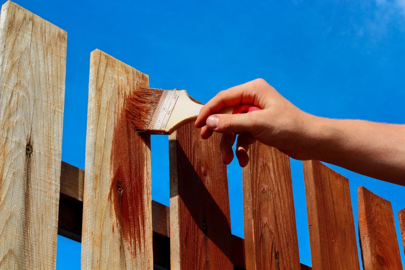 Fence Stain Removal detail